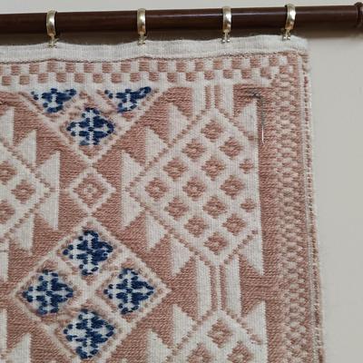 LOT 332: Pair of Woven Textile Tapestries