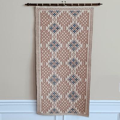 LOT 332: Pair of Woven Textile Tapestries