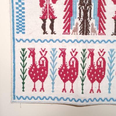 LOT 332: Pair of Woven Textile Tapestries