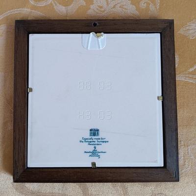 LOT 337: Vintage Velvet Belt with Verse from Malachi, Bronze Grand Street Boys Plaque, Portuguese Synagogue Tile & More