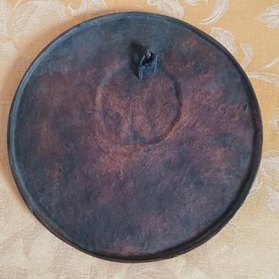 LOT 337: Vintage Velvet Belt with Verse from Malachi, Bronze Grand Street Boys Plaque, Portuguese Synagogue Tile & More