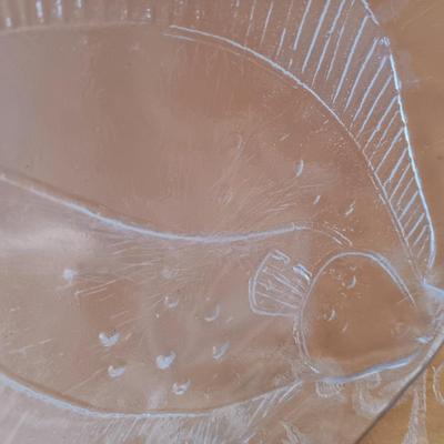 LOT 338: Vintage Copper Fish Mold, Large Melamine Shell Bowls, Stafford Ceramic Shell Forks and Knives & More