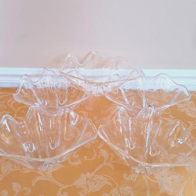 LOT 338: Vintage Copper Fish Mold, Large Melamine Shell Bowls, Stafford Ceramic Shell Forks and Knives & More