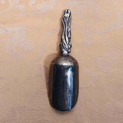 LOT 340: Frosted Petal Crystal Glass Wine and Champagne Glasses, Metal and Glass Lazy Susan, Crystal Candleholder & More