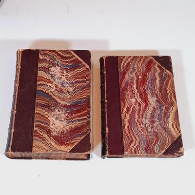 LOT 350: Antique / Vintage Book Collection- 1825 Scott's Novels & Romances, 1870 The History and Literature of the Israelites...