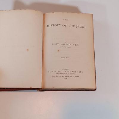 LOT 350: Antique / Vintage Book Collection- 1825 Scott's Novels & Romances, 1870 The History and Literature of the Israelites...