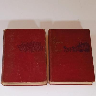 LOT 350: Antique / Vintage Book Collection- 1825 Scott's Novels & Romances, 1870 The History and Literature of the Israelites...