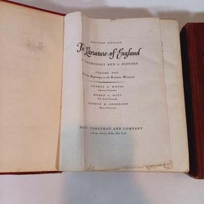 LOT 350: Antique / Vintage Book Collection- 1825 Scott's Novels & Romances, 1870 The History and Literature of the Israelites...