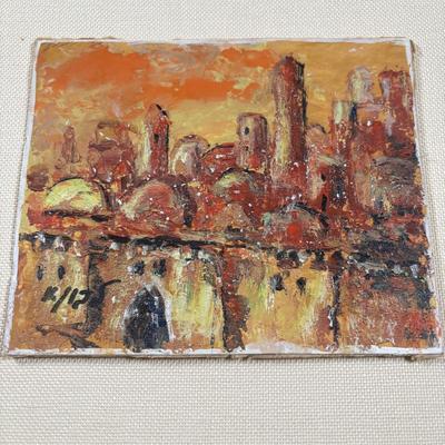 LOT 352: Cross Pen Collection along w/Chromatic & Wooden Pens & Signed Print