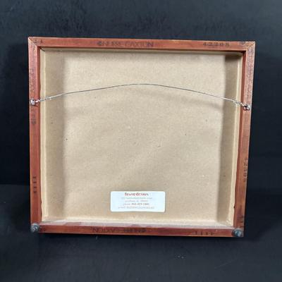 LOT 352: Cross Pen Collection along w/Chromatic & Wooden Pens & Signed Print