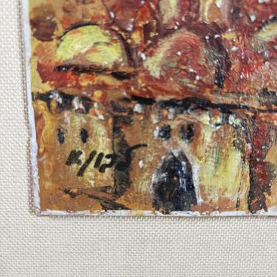 LOT 352: Cross Pen Collection along w/Chromatic & Wooden Pens & Signed Print