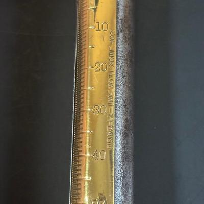 LOT 353: Vintage C. Forschner Hanging Scale & Hanging Cylinder Scale