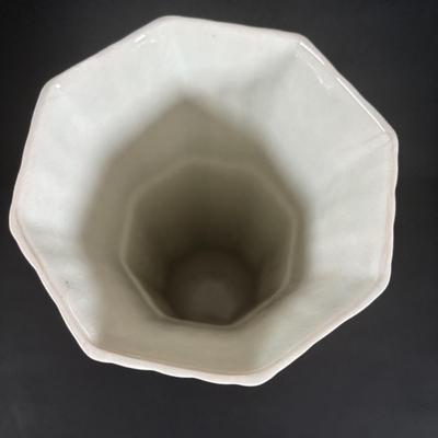 LOT 357: Delft Holland Hand Painted Vase, Wedgewood Style Pill Box & Ceramic Painted Shoes