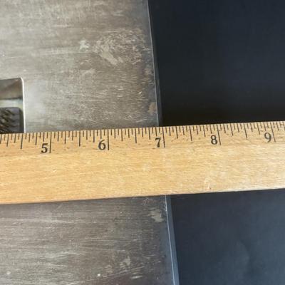 LOT 360: Pottery Egg Shaped Vases,Design by Designwright Upside Down Vase, Pottery Barn Square Metal Flower Holder w/Flower Frog