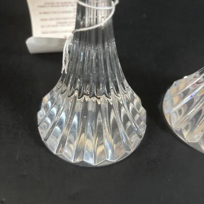 LOT 361: Baccarat Crystal CandleSticks