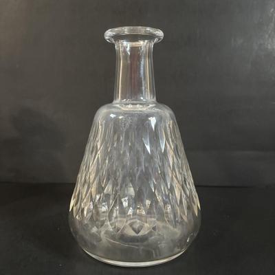 LOT 362: Baccarat & Waterford Crystal Decanters w/No Stoppers