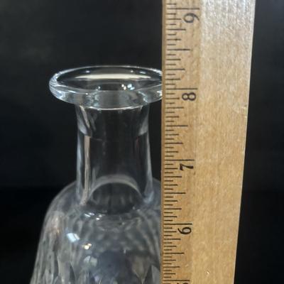 LOT 362: Baccarat & Waterford Crystal Decanters w/No Stoppers