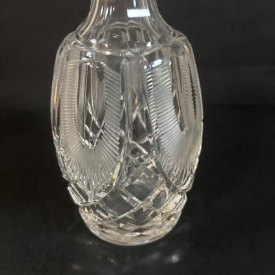 LOT 362: Baccarat & Waterford Crystal Decanters w/No Stoppers