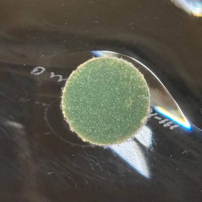 LOT 364: Orrefors Oval Scalloped Cystal Bowl