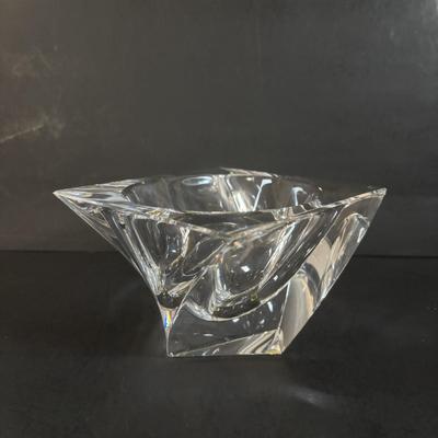 LOT 365: Orrefors Tornado Crystal Bowl