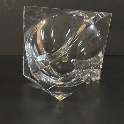 LOT 365: Orrefors Tornado Crystal Bowl