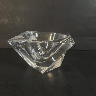 LOT 365: Orrefors Tornado Crystal Bowl
