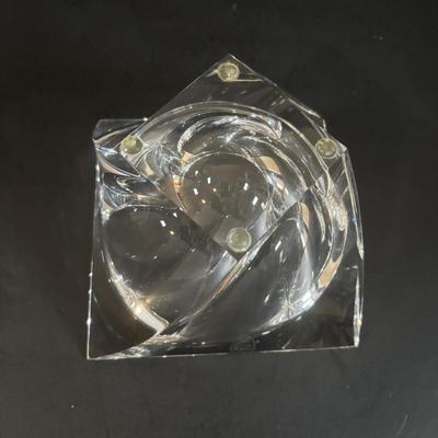 LOT 365: Orrefors Tornado Crystal Bowl