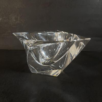 LOT 365: Orrefors Tornado Crystal Bowl