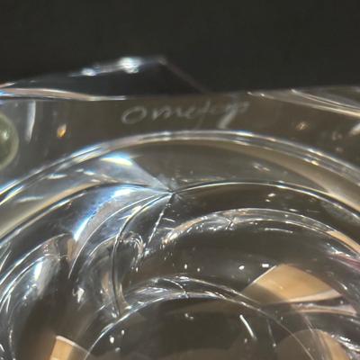 LOT 365: Orrefors Tornado Crystal Bowl