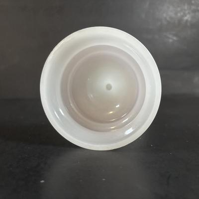 LOT 366: Kelvin Chen No533 Enamel Trinket Box Signed w/Certificate, Milk Glass Powder Jar, Frosted White Glass Vase, Picture Frames &...