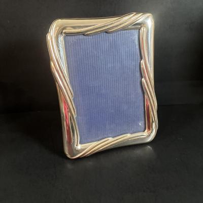 LOT 366: Kelvin Chen No533 Enamel Trinket Box Signed w/Certificate, Milk Glass Powder Jar, Frosted White Glass Vase, Picture Frames &...