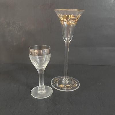 LOT 369: Lenox Judaic Collection Kiddush Cup, Crystal Kiddush Judaic Cup, Lenox Venus Collection Nut/Candy Dish, Table Runner &...