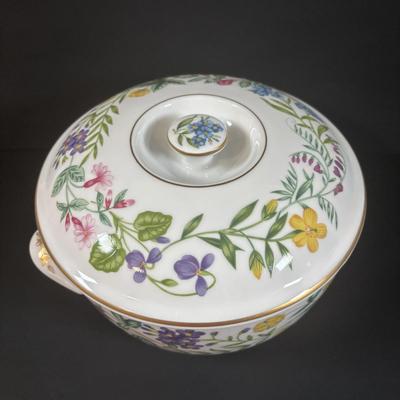 LOT 377: Royal Worcester 1988 Arcadia Serving Bowl & Covered Bowl