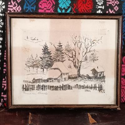 LOT 436: A Little Museum Collection- Folding Metal Book End, Stylized Letter Openers, Woven Shawl, Beaded Hummingbird & More