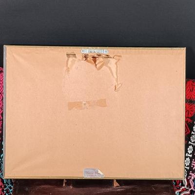 LOT 436: A Little Museum Collection- Folding Metal Book End, Stylized Letter Openers, Woven Shawl, Beaded Hummingbird & More