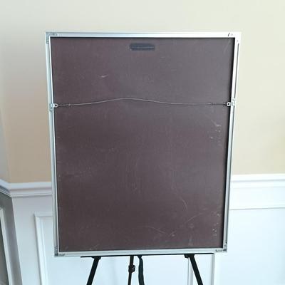 LOT 438: Pair of Abstract Art Paintings by Sam Gruber