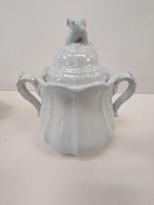 Stamped Ironstone China Elsmore & Foster Tunstall Morning Glory Portland Shape