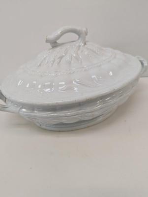 Stamped Ironstone China Elsmore & Foster Tunstall Morning Glory Portland Shape