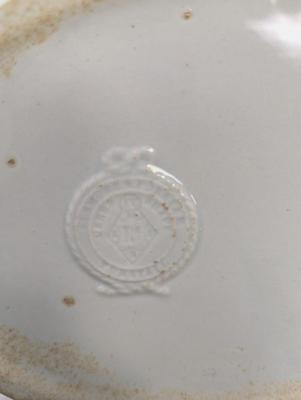 Stamped Ironstone China Elsmore & Foster Tunstall Morning Glory Portland Shape