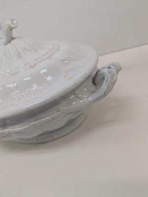 Stamped Ironstone China Elsmore & Foster Tunstall Morning Glory Portland Shape