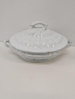 Stamped Ironstone China Elsmore & Foster Tunstall Morning Glory Portland Shape