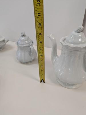 Stamped Ironstone China Elsmore & Foster Tunstall Morning Glory Portland Shape