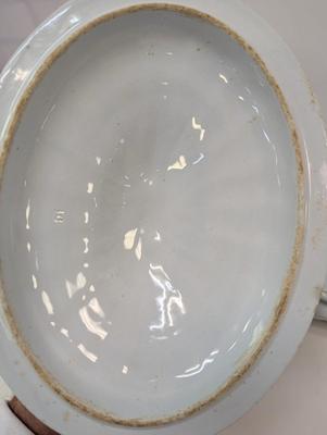 Stamped Ironstone China Elsmore & Foster Tunstall Morning Glory Portland Shape