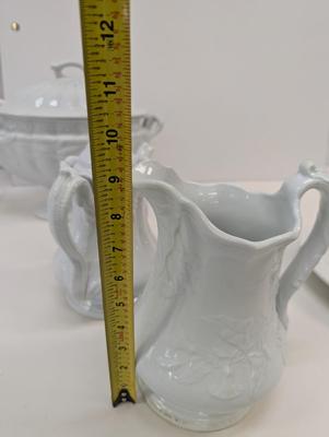Stamped Ironstone China Elsmore & Forster Turnstall Halleck Shape