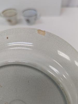 Morning Glory Ironstone Teapot Cups & Saucers