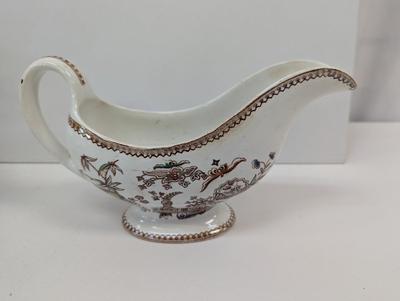Thomas Elsmore & Son Brown Transfer-ware Aesthetic Pattern Dishes