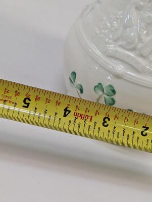 Belleek Shamrock Vase