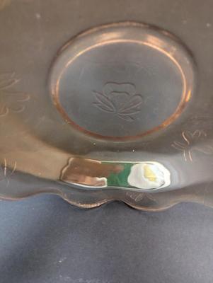 9 1/2" Vintage Carnival Glass Bowl