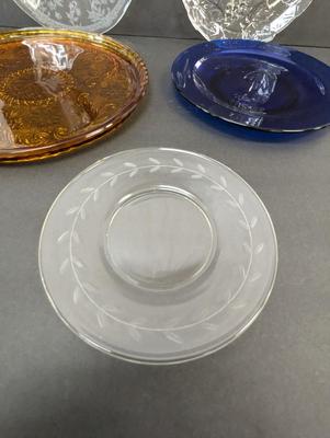 Vintage Tiara 10 1/4" Platter Anchor Hocking Vintage Glass Plates