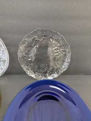 Vintage Tiara 10 1/4" Platter Anchor Hocking Vintage Glass Plates